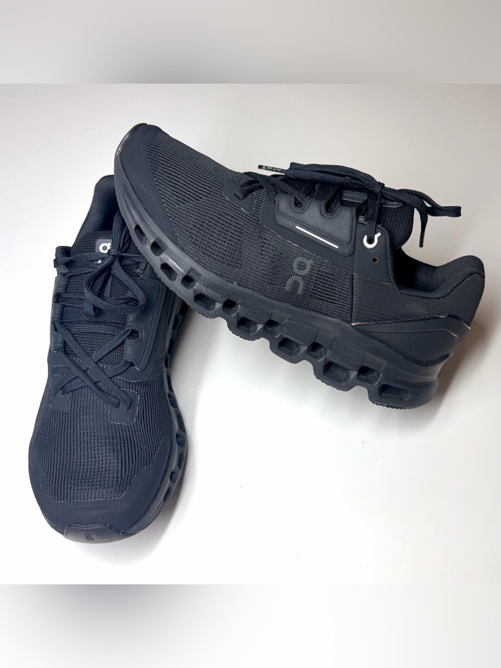 On Running Men’s Cloudstratus Athletic running shoes Black Size - 7